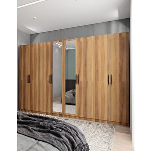 Bar Sekiz  Kapaklı Gardırop Ceviz G.s.b_4_360cm 360 cm