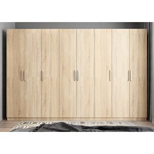 Eko Sekiz  Kapaklı Gardırop Meşe G.s.l.e_4_320cm 320 cm