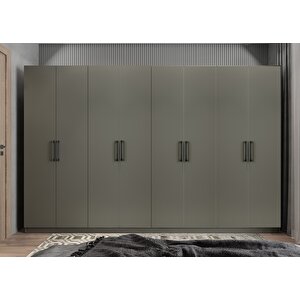 Trend Eko Sekiz  Kapaklı Gardırop Antrasit G.s.t.e_2_280cm 280 cm