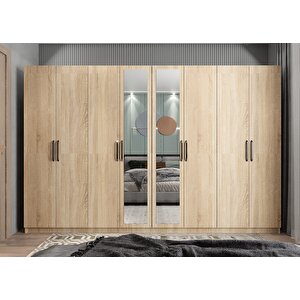 Bar Sekiz  Kapaklı Gardırop Meşe G.s.b_5_280cm 280 cm