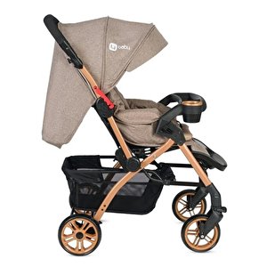 Active Gold Kahve Çift Yönlü Bebek Arabası Kahverengi