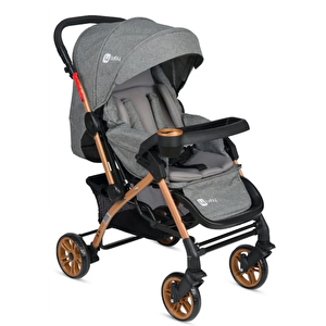 Active Gold Gri Çift Yönlü Bebek Arabası Gri