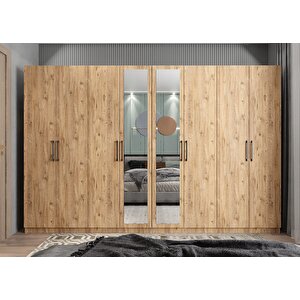 Bar Sekiz  Kapaklı Gardırop Çam G.s.b_3_320cm 320 cm