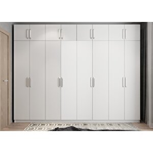 Süper Eko Life Sekiz  Kapaklı Gardırop Beyaz G.s.s.e_1_ 320cm 320 cm