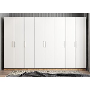Eko Sekiz  Kapaklı Gardırop Çam&beyaz G.s.l.e_11_ 360cm 360 cm