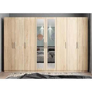 Life Sekiz  Kapaklı Gardırop Meşe G.s.l_4_ 320cm 320 cm