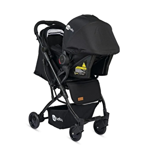 Drone Siyah Sky Kabin Travel Sistem Bebek Arabası