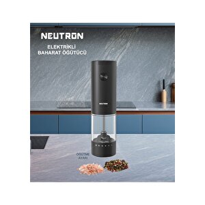 Ntl-pg-03 Pilli Tuz Ve Baharat Öğütücü Değirmen Tekli