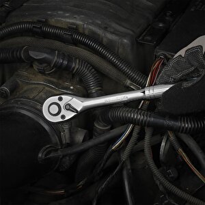 Workpro Wp202530 1/4'’ 3/8’’ 1/2'’ Metrik/i̇nç 164 Parça Cr-v Ağır Hizmet Lokma Ve Kombine Anahtar Takımı