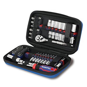 Wp209006 84 Parça 3/8’’ 1/4’’ Cr-v Metrik/i̇nç Profesyonel Lokma Ve Bits Uç Takımı