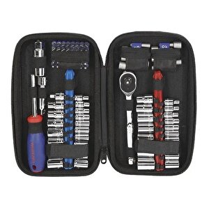 Workpro Wp209006 84 Parça 3/8’’ 1/4’’ Cr-v Metrik/i̇nç Profesyonel Lokma Ve Bits Uç Takımı