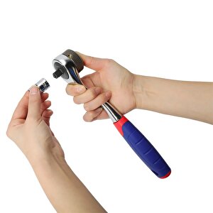 Workpro Wp202528 3/8’’ Metrik/i̇nç 32 Parça Cr-v Profesyonel Lokma Ve Kombine Anahtar Takımı