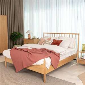 Marcin Meşe Karyola 160x200