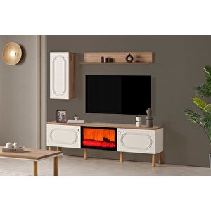 Under Şömineli Tv Ünitesi