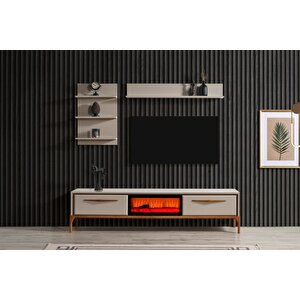 Sands Şömineli Tv Ünitesi