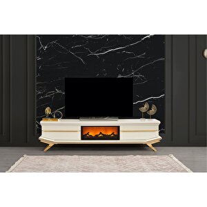 Heaven Şömineli Tv Sehpası