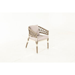 Rope Bahçe Balkon Masa Takimi 8 Ki̇şi̇li̇k