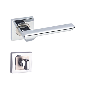 Arpat Sofia Kare Rozetli Wc Kapı Kolu Krom