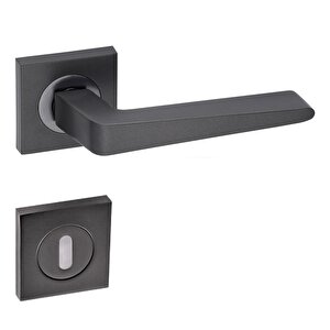 Arpat Porto Kare Rozetli Oda Kapı Kolu Antrasit