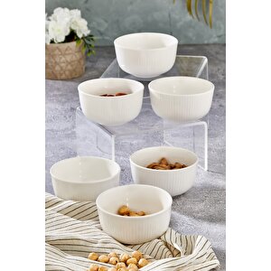 6'lı Berlin 10 Cm Porselen Çerez Ve Sunum Kasesi Ckr3788