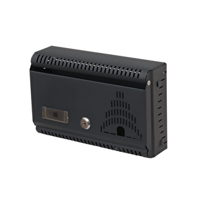 Akşan Metal Yatay İlan Posta Kutusu Antrasit