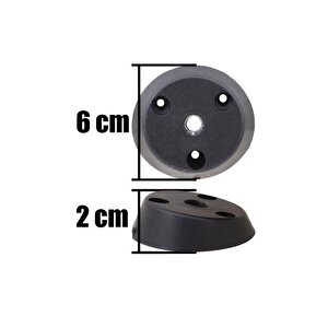 8 Adet Dereceli Zigon Sehpa Ayağı Tabanı Mobilya Masa Açılı Orta Sehpa Ayak Bağlantı Aparatı Siyah