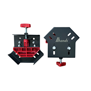 2 Adet Hands Köşe Birleştirme Aparatı Açık Uç Metal
