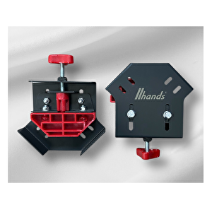 2 Adet Hands Köşe Birleştirme Aparatı Açık Uç Metal