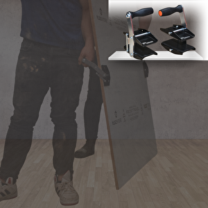 Pratikmen Panel Taşıyıcı Aparat Metal 1 Takım ( 2 Adet )