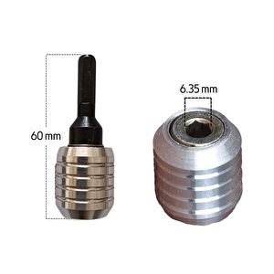 Pratikmen Kendinden Emniyetli Otomatik Bilyalı Uç Adaptörü