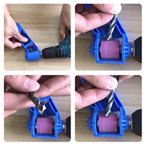 Pratikmen Matkap Ucu Bileme Ve Taşlama Aparatı