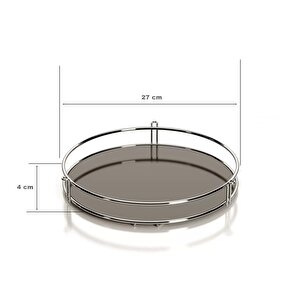 Tekno Tel Eg-212 Tek Katlı Banyo Aksesuar Sunum Rafı Krom