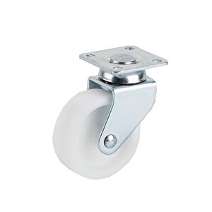 4 Adet Hts Polyamid Makaralı Döner Tablalı Mobilya Tekeri Kod : 221