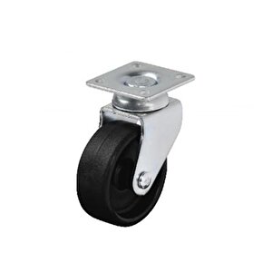 4 Adet Hts Döner Tablalı Mobilya Tekeri Tekerlek Çap : 49 Mm Kod : 311