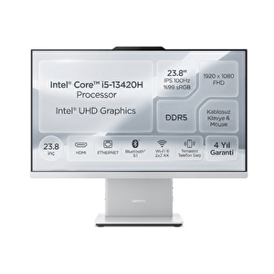 Ideacentre 24irh9 I5-13420h 16gb 1tb Ssd 23.8" Fhd Freedos All In One Pc F0hn0053tr 003