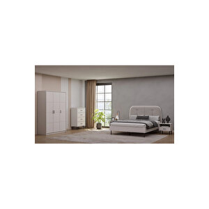 Glen Orma 3 Kapaklı Dolap - Beyaz