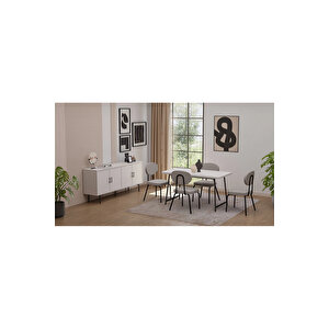 Glen Orma Sabit Yemek Masası