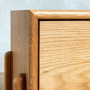 Fil Meşe Komodin 2 Çekmeceli