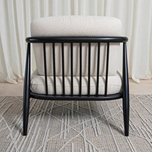 Senna Siyah Berjer Ahşap