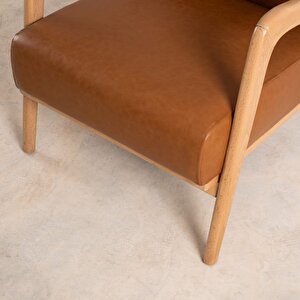 Jute Meşe Berjer Deri