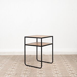 Jax Yan Sehpa Metal/ahşap