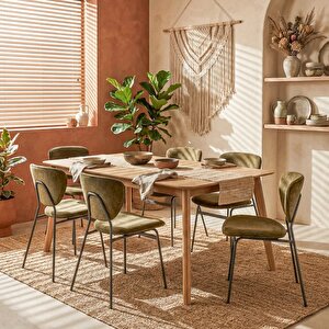 Norge Yemek Masası 100x200 Ahşap