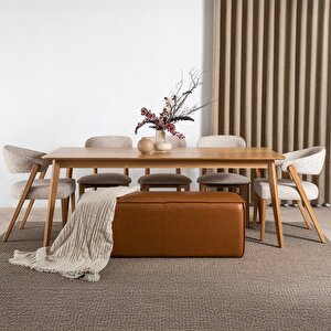 Norge Yemek Masası 100x200 Ahşap