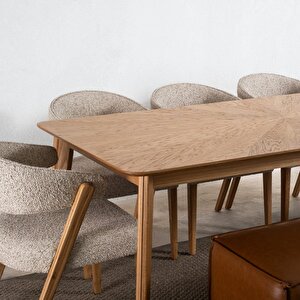 Norge Yemek Masası 100x200 Ahşap