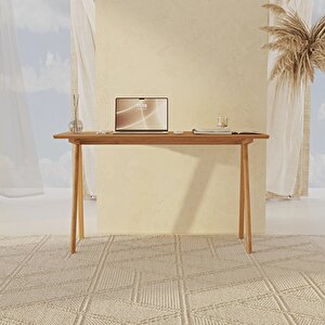 Bike Meşe Çalışma Masası Ahşap