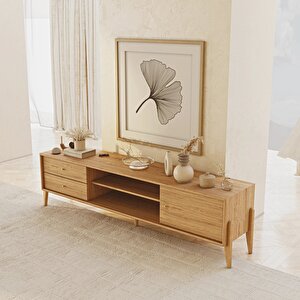 Fil Meşe Tv Sehpası 180 Cm