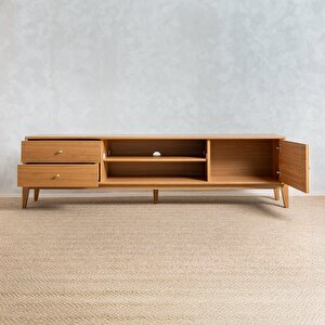 Fil Meşe Tv Sehpası 180 Cm