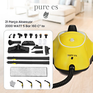 Yüksek Basınçlı Buharlı Temizleyici Sarı