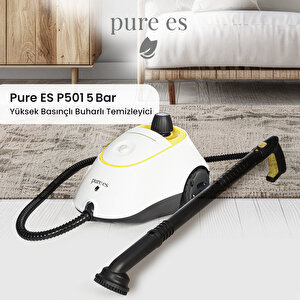 Yüksek Basınçlı Buharlı Temizleyici Beyaz