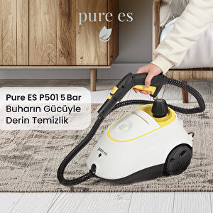 Yüksek Basınçlı Buharlı Temizleyici Beyaz